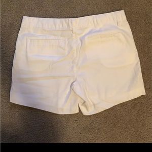 Women’s white shorts
